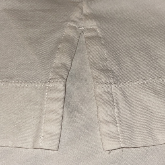 J. Jill Cream long sleeve button down cotton blouse Sz. XS - Picture 10 of 16